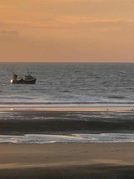 Appart Marion Vue Mer Avec Wifi Sur Quend Plage Lägenhet Exteriör bild