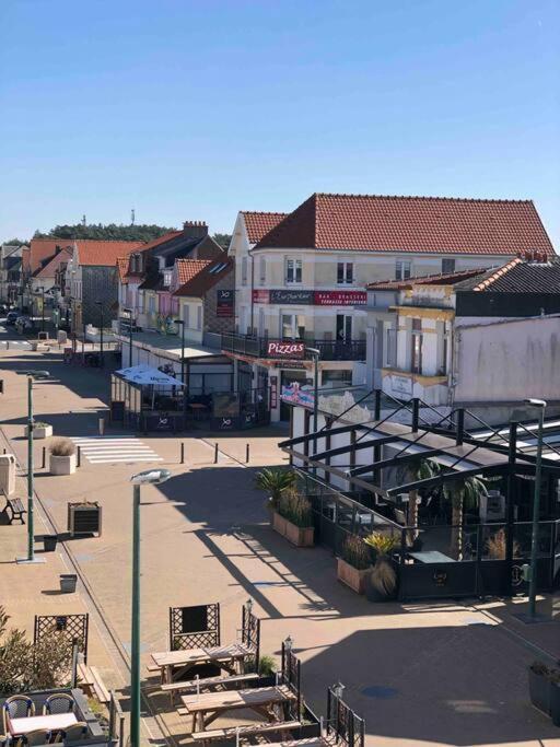 Appart Marion Vue Mer Avec Wifi Sur Quend Plage Lägenhet Exteriör bild