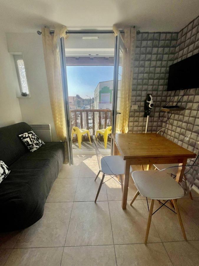 Appart Marion Vue Mer Avec Wifi Sur Quend Plage Lägenhet Exteriör bild